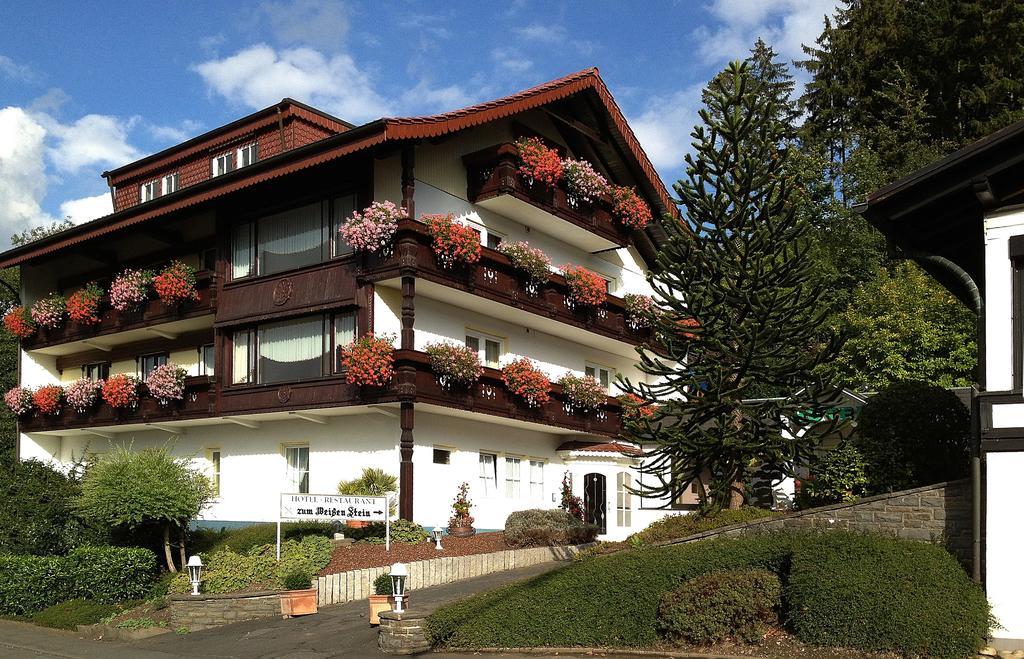 Hotel Zum Weissen Stein Kirchen  Exteriör bild